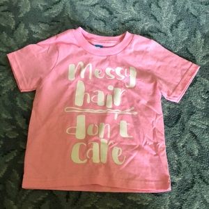 Messy hair don’t care shirt